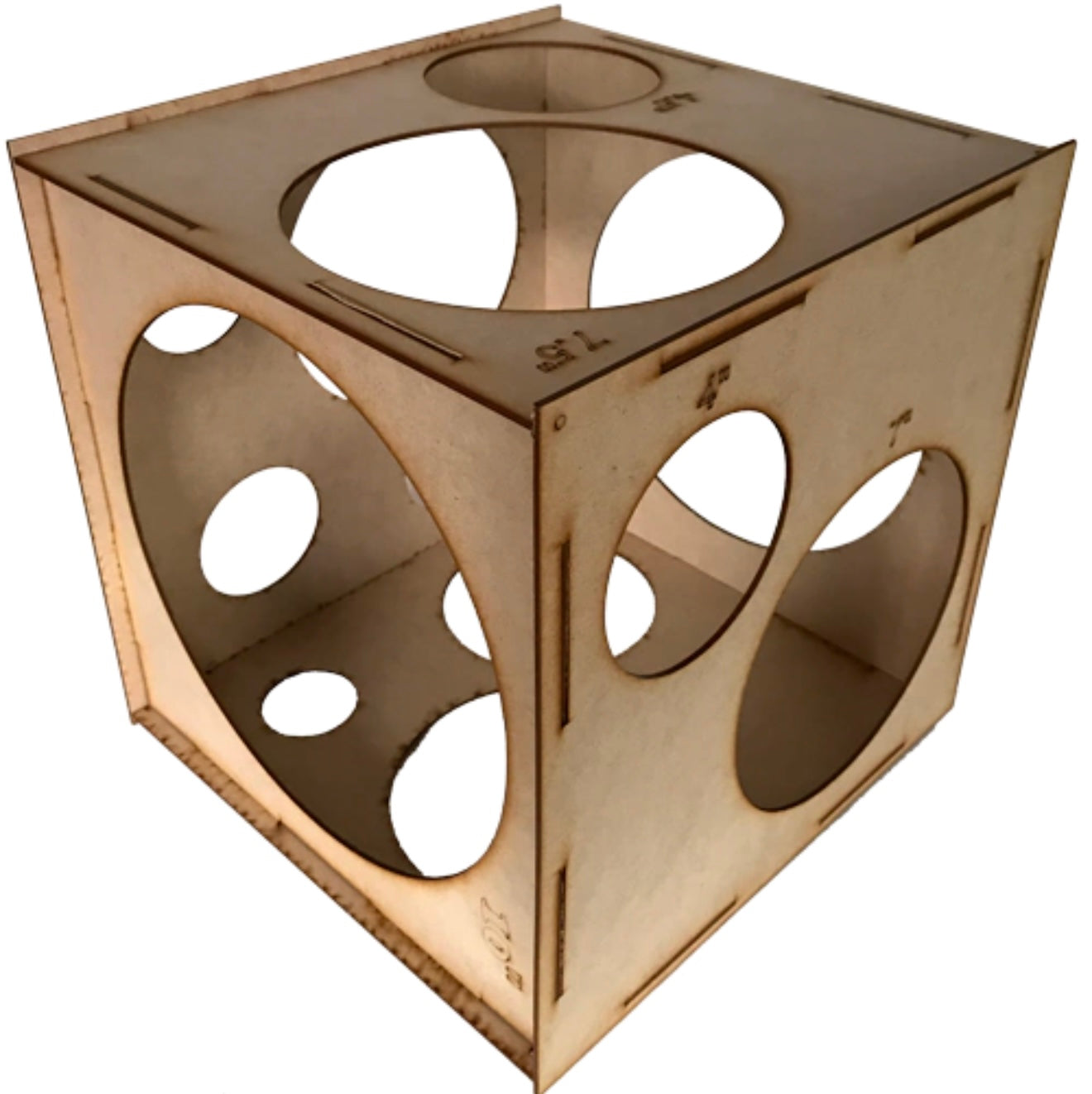 Calibrador de globos desarmable